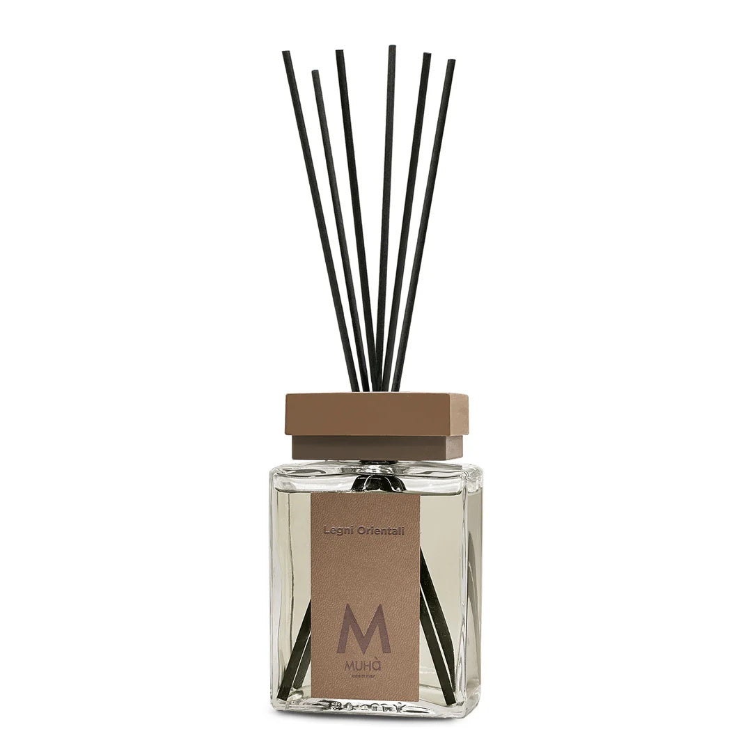 Muhà Luxe Perfume Reed Diffuser Oriental Woods 200 ml