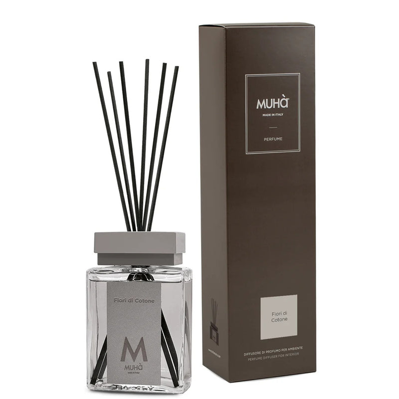 Muhà Luxe Perfume Reed Diffuser Cotton Flowers 100 ml