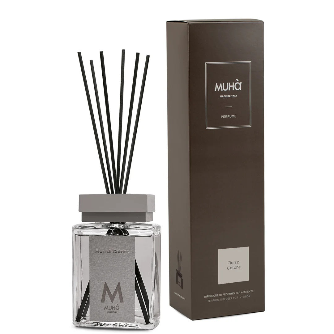 Muhà Luxe Perfume Reed Diffuser Cotton Flowers 200 ml