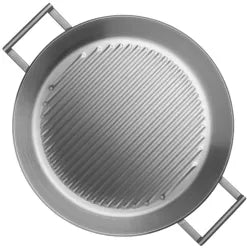 Alessi Convivio Griddle Pan D 29 Cm Tri-ply Stainless Steel