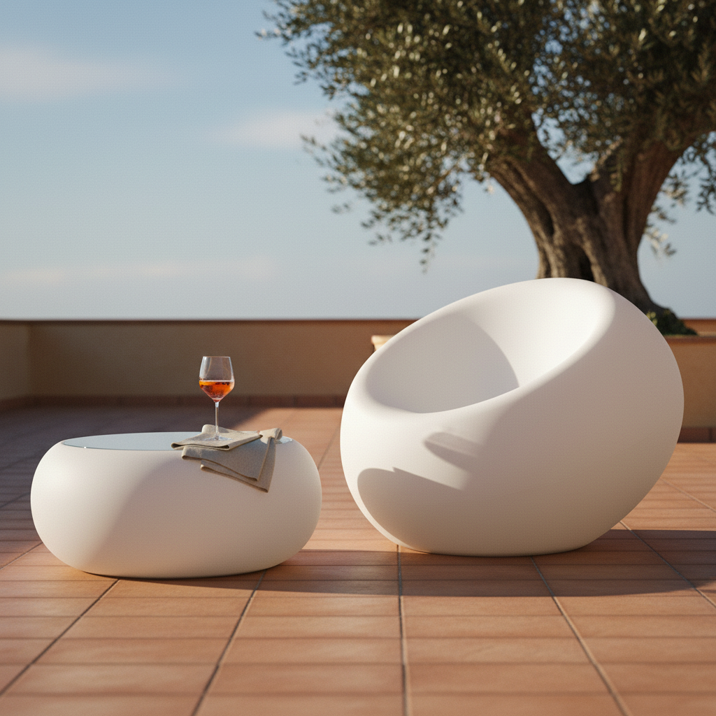 Boom Light Bianco – Terrazza Aperitivo