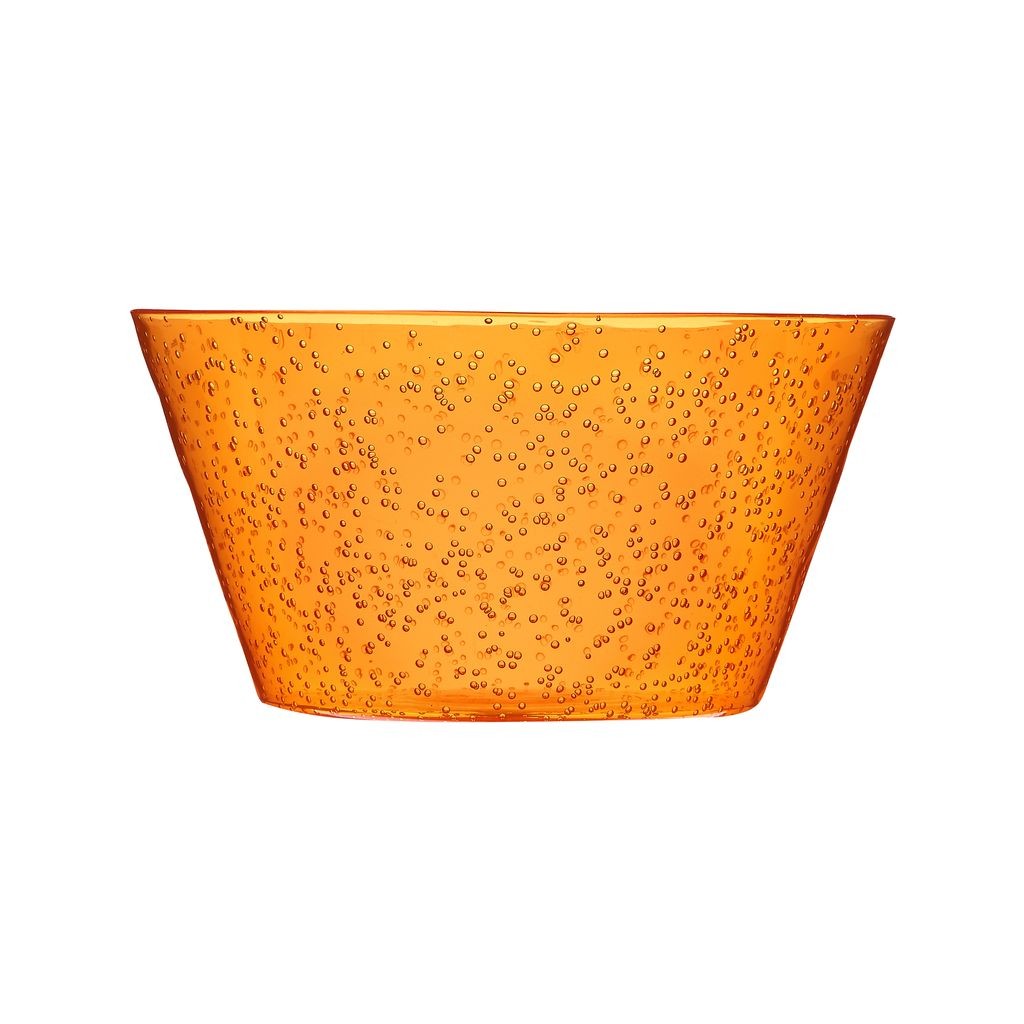 Zani Serafino Medium Bowl Memento Synth in Methacrylate D 20 cm Color Mandarin