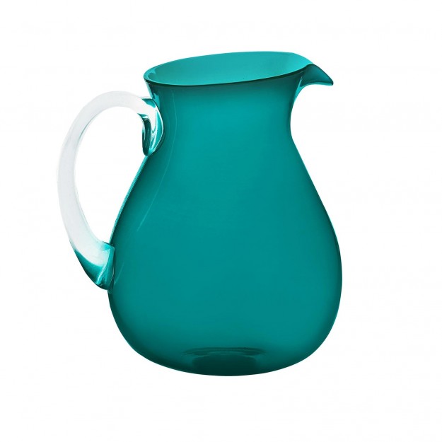 Zani Serafino Caraffa Memento Synth Pitcher Petrol Color MS in Methacrylate