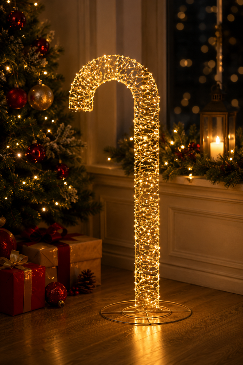 Ad Trend Christmas Stick 600 LED 34 x 35 x 100 Cm Gold