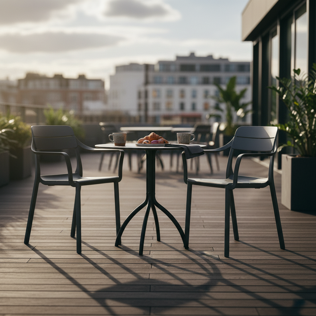 Cassia Armchair Basalt Modern Terrace