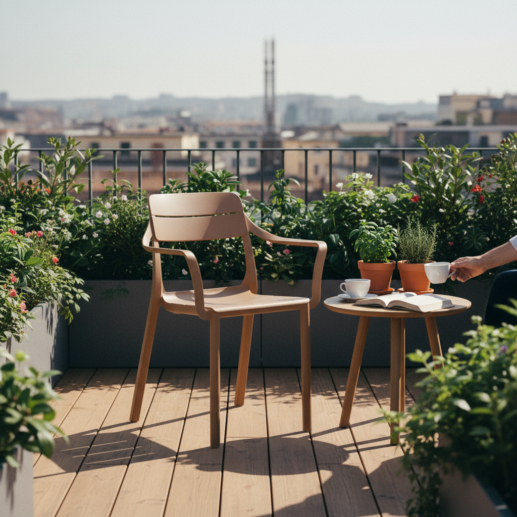 Cassia Armchair Urban Balcony