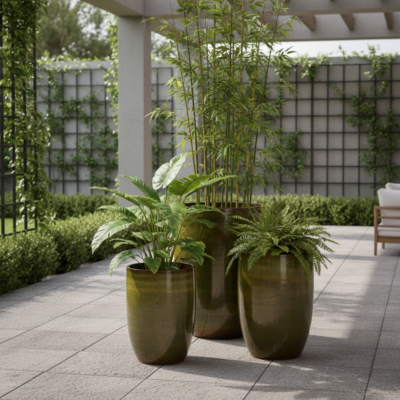 Glaze Rotondo Olive – Terrazza