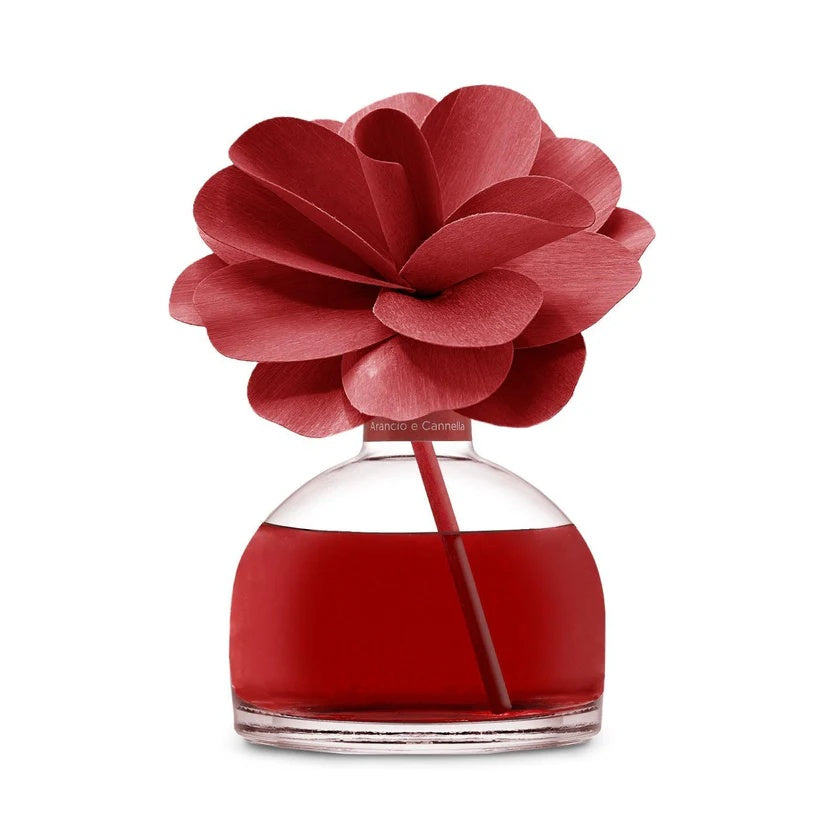 Muhà Flower Diffuser Camelia 200ml Orange & Cinnamon