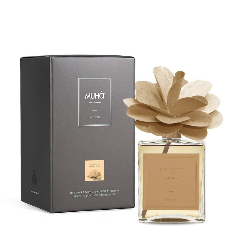 Muhà Scented Diffuser Flower Camelia Vanilla & Amber 500 ml