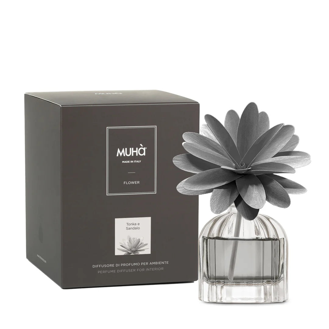 Muhà Flower Diffuser 60ml Tonka and Sandalwood