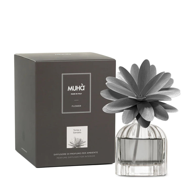 Muhà Flower Diffuser 60ml Tonka and Sandalwood