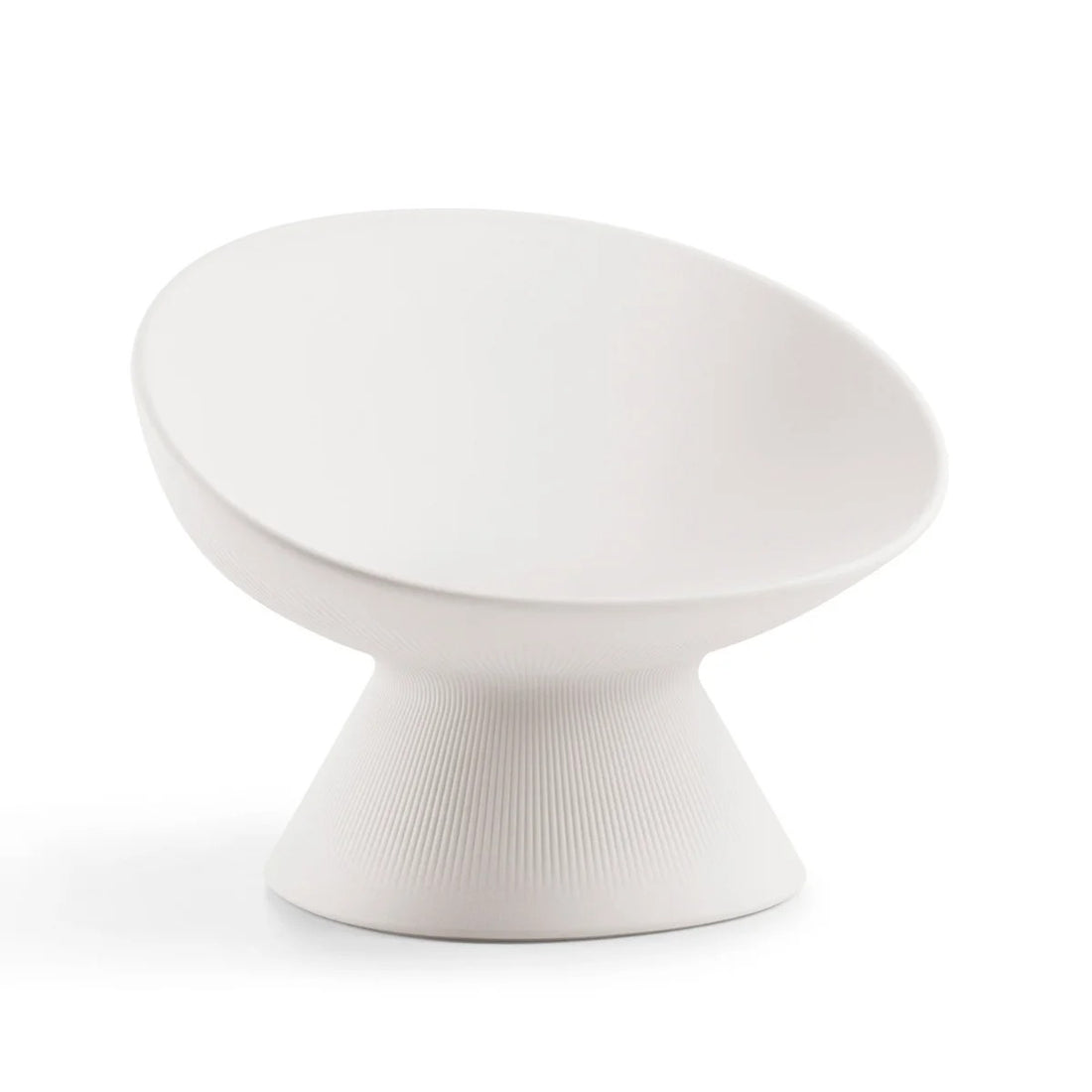 Plust Fade Relax Armchair White Stone Polyethylene