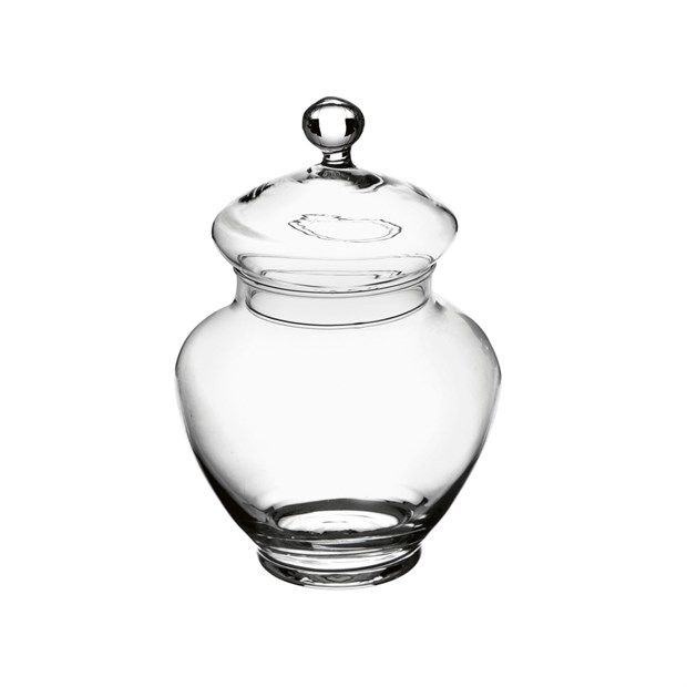 a l e import a l e import bomboniera portaconfetti vetro h 300 mm d 210 mm trasparente