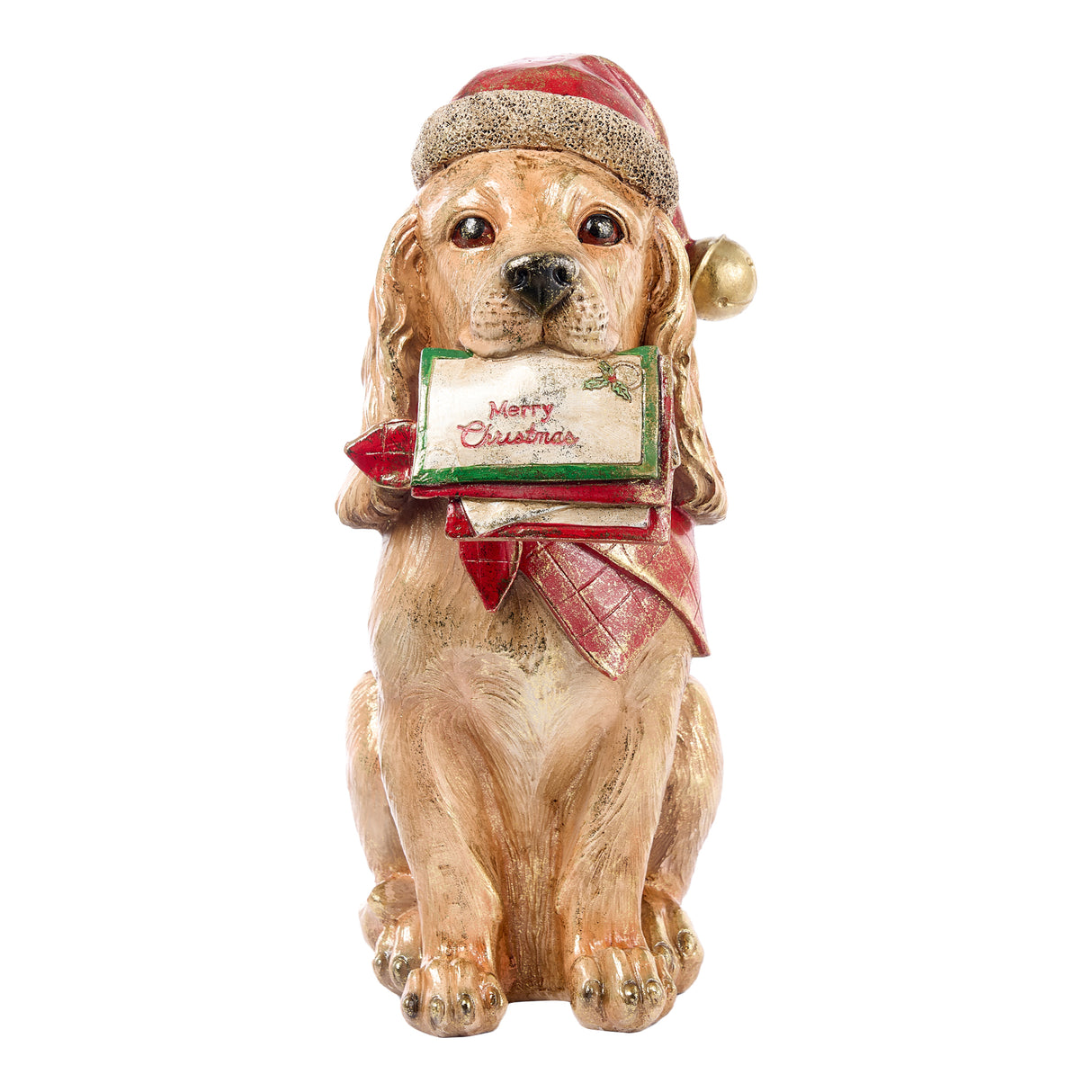 arpimex arpimex cane natalizio resina con letterine beige ean 8018318529603