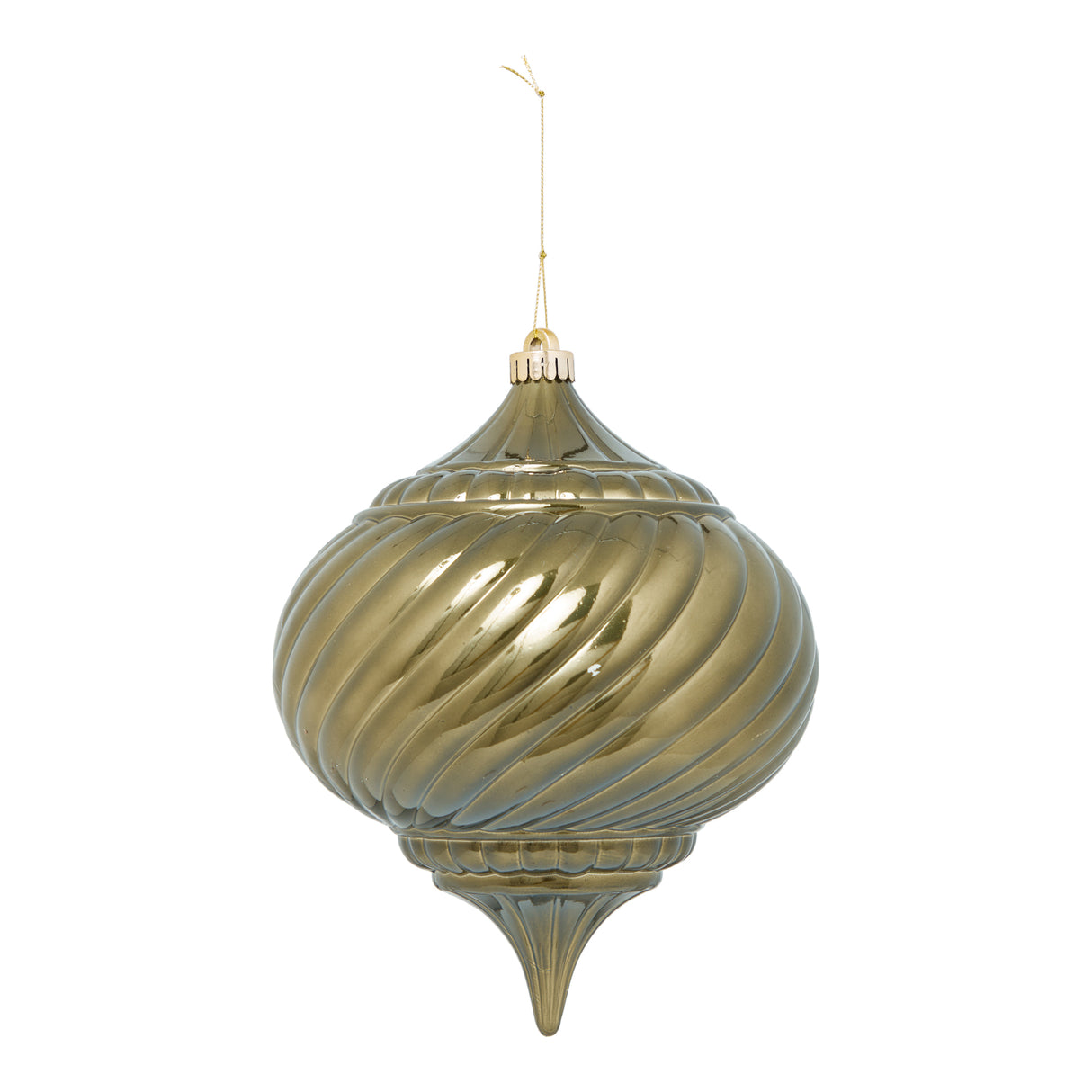 arpimex arpimex sfera goccia rigata di natale d 150 mm plastica verde muschio ean 8018318906824