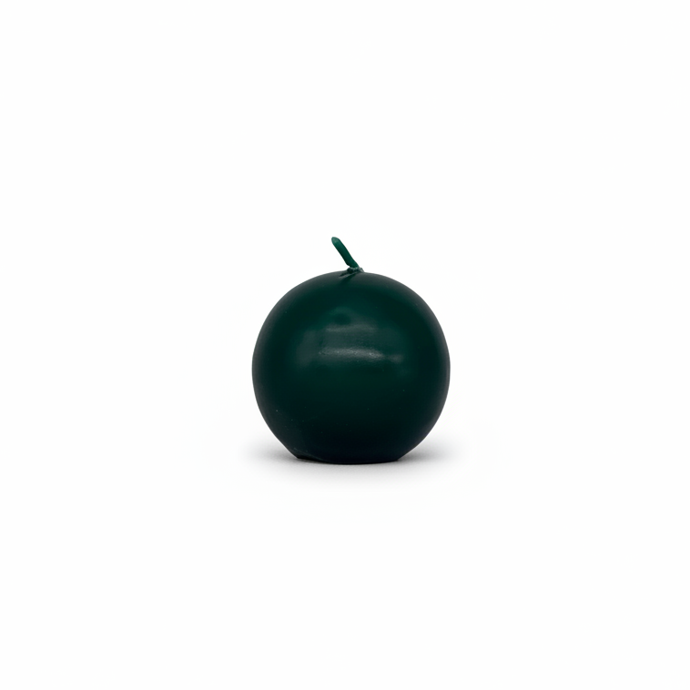 Candela sfera verde arpimex mm 50 speciale per eventi, centrotavola, decorazioni cerimonie ean 8018318331893