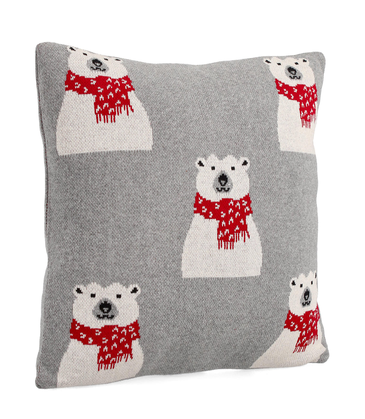 bizzotto bizzotto cuscino di natale editha orso 45 x 45 cm rosso bianco ean 8051836632097