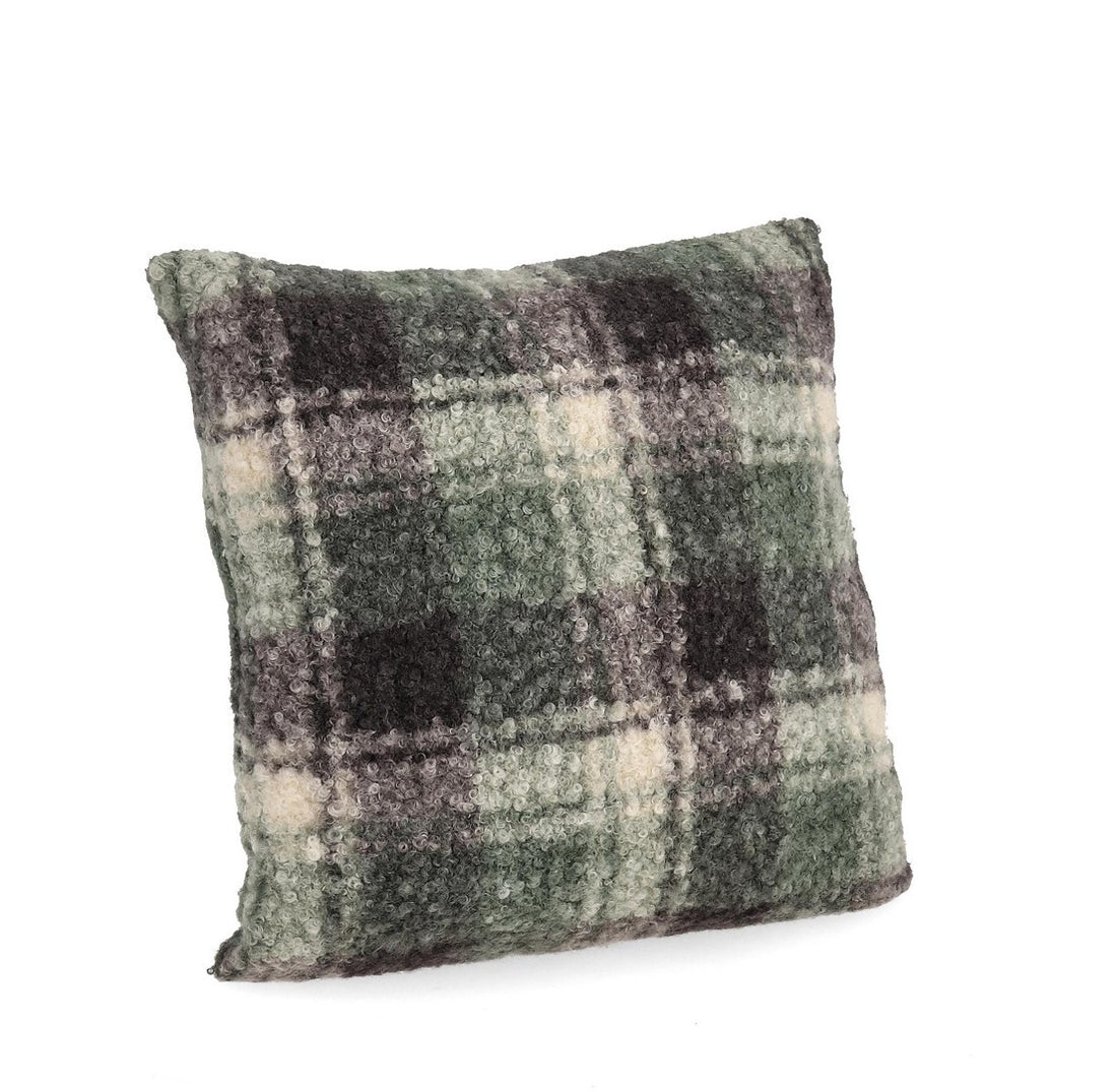 bizzotto bizzotto cuscino di natale laurence quadri 45 x 45 cm verde ean 8051836723351