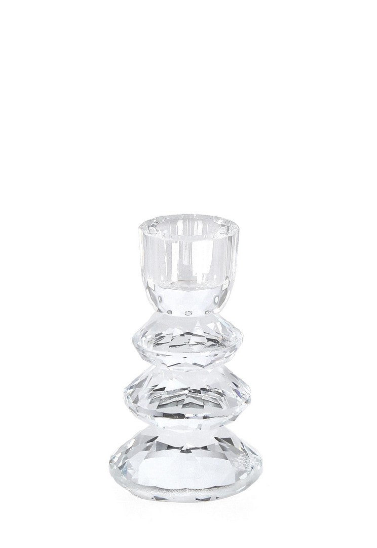 bizzotto bizzotto portacandela 1p eldrid h 108 cm d 6 cm vetro trasparente ean 8051836750999