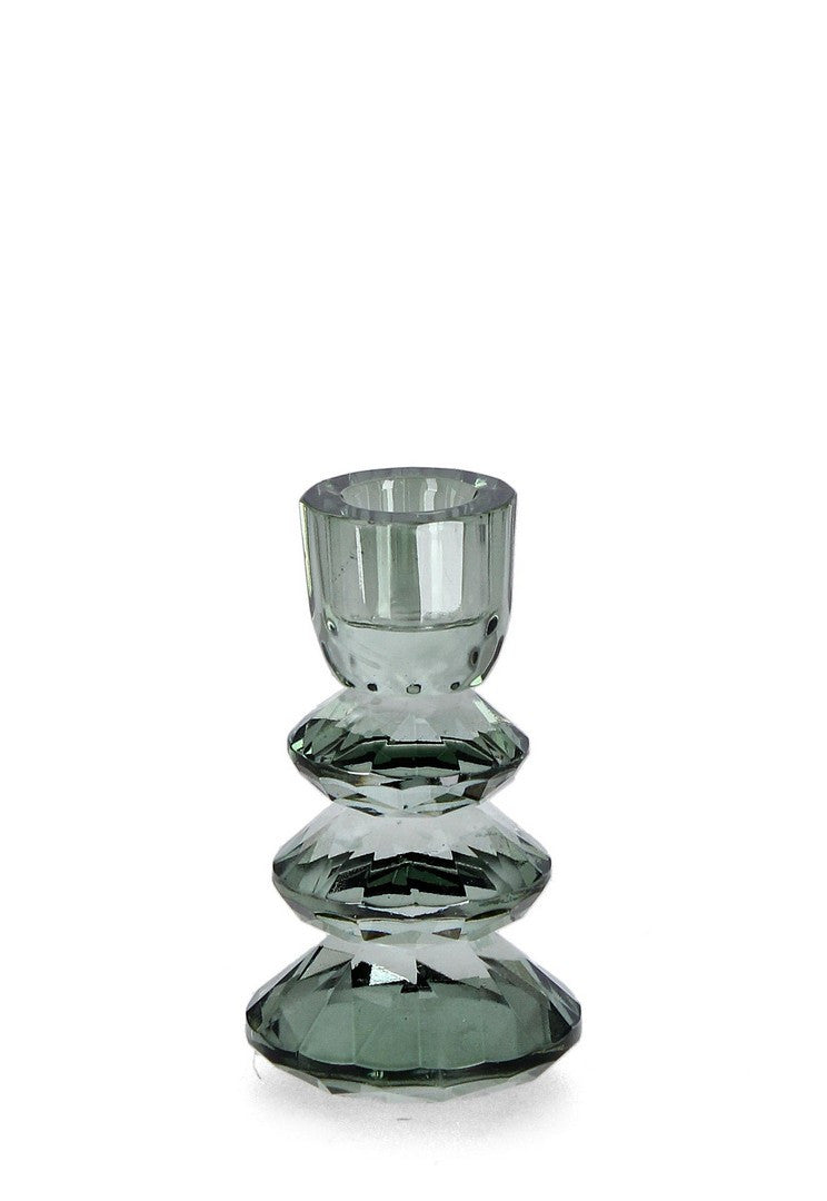 bizzotto bizzotto portacandela 1p eldrid h 108 cm d 6 cm vetro verde ean 8051836751132