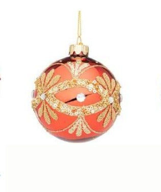 bizzotto bizzotto sfera di natale garish d 80 cm vetro rosso ean 8051836734715