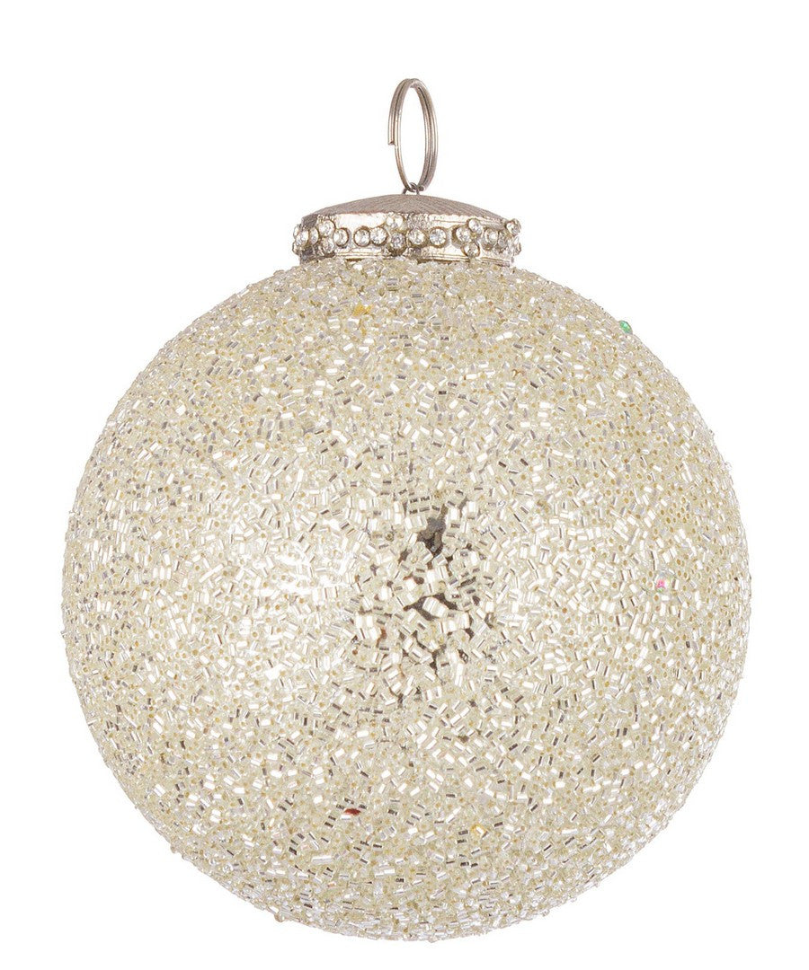 bizzotto bizzotto sfera di natale viktoria d 100 mm vetro champagne ean 8051836763777
