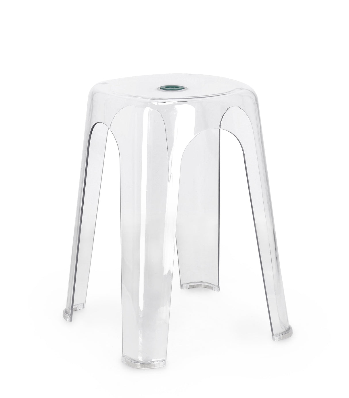 bizzotto bizzotto sgabello sonny h 465 cm bianco trasparente ean 8051836671737