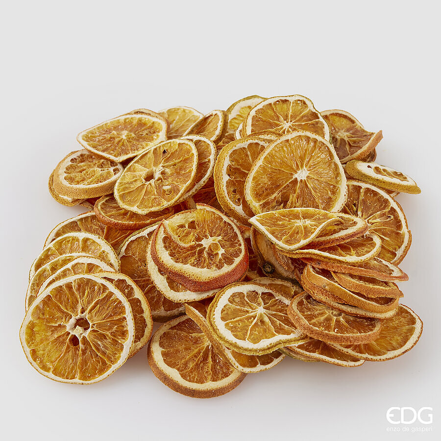 edg enzo de gasperi edg enzo de gasperi arancia fette decoro natale d 5 cm 200 gr orange ean 8059824522139