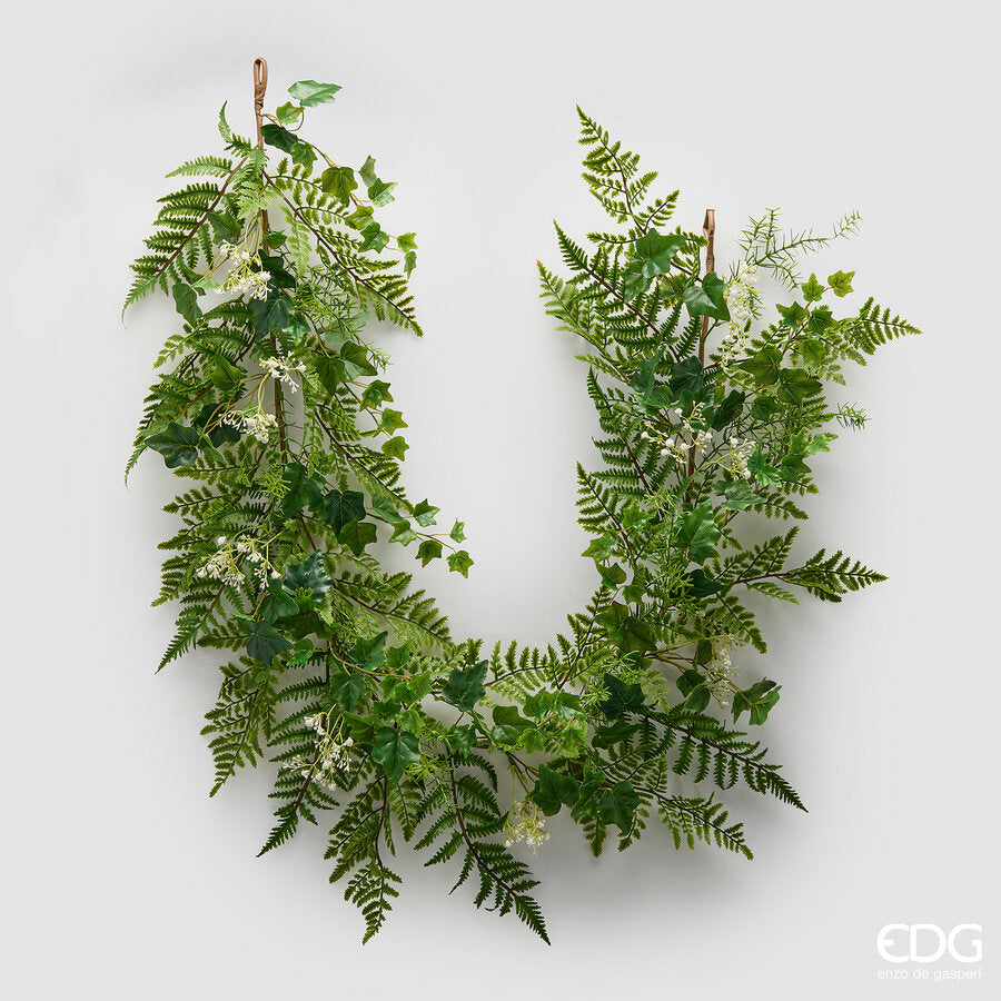 edg enzo de gasperi edg enzo de gasperi felce festone h 183 cm pianta artificiale verde ean 8059824621238