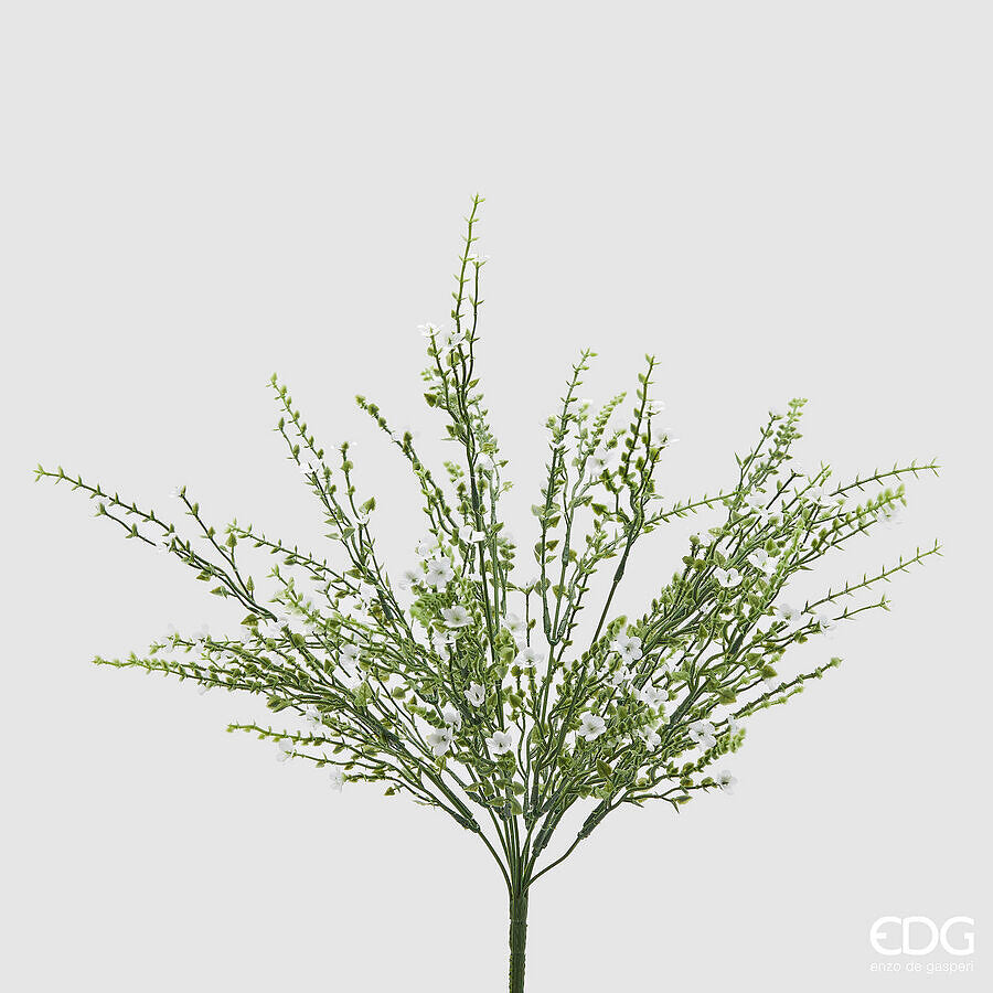 edg enzo de gasperi edg enzo de gasperi ginestra cespuglio pianta artificiale h 55 cm bianco ean 8059824484109