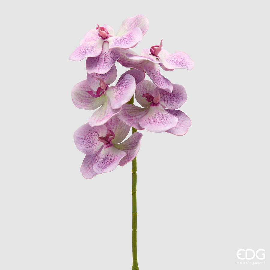 edg enzo de gasperi edg enzo de gasperi orchidea vanda ramo h 65 cm pianta artificiale mauve ean 8059824615466