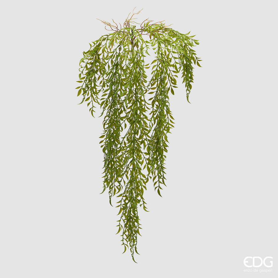 edg enzo de gasperi edg enzo de gasperi pianta artificiale ruscus cadente h 100 cm verde pianta decorativa realistica design moderno ean 8059824668066
