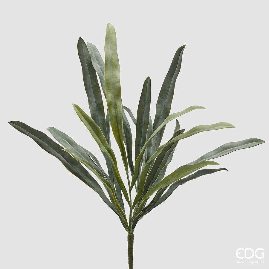 edg enzo de gasperi edg enzo de gasperi pianta artificiale yucca cespuglio h 61 cm green mix pianta decorativa realistica design moderno ean 8059824664532