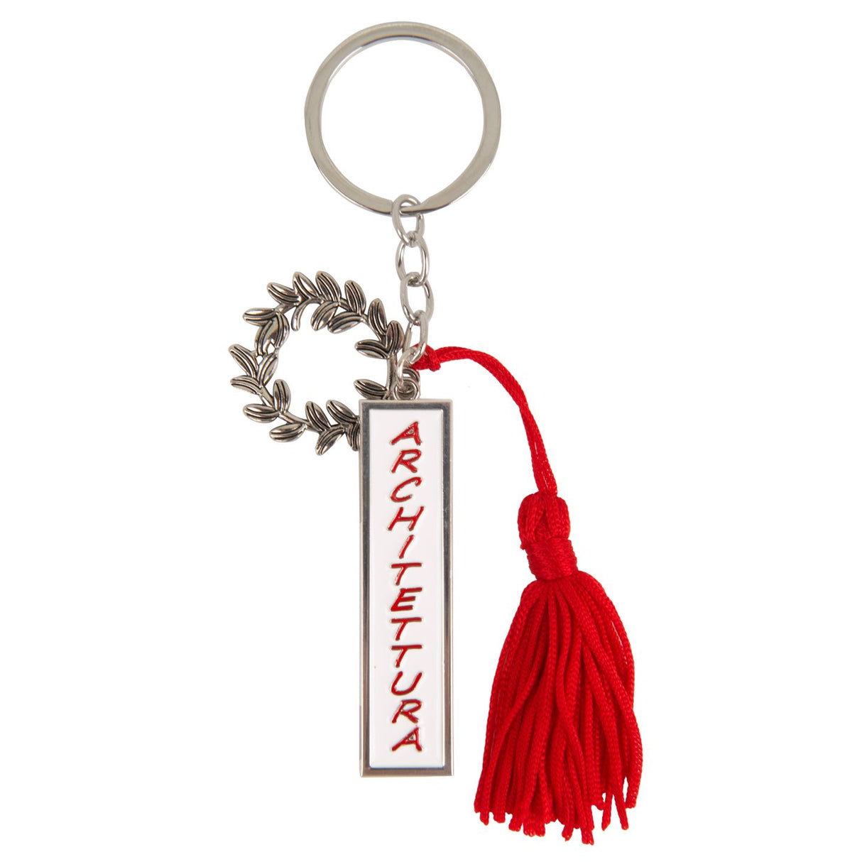 etm etm zama portachiavi architettura 6 cm bianco rosso 12 pz ean 8059793667237