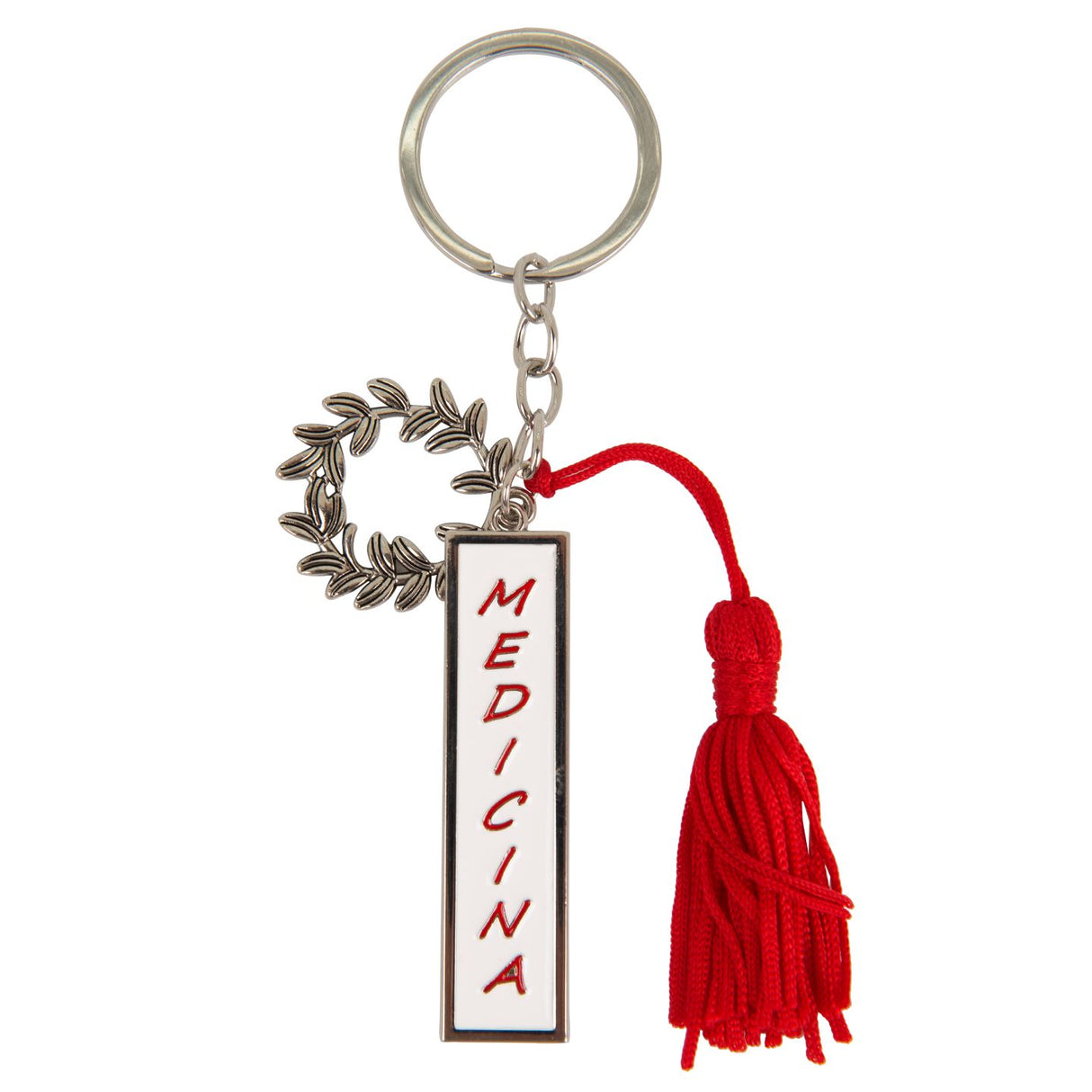 etm etm zama portachiavi medicina 6 cm bianco rosso 12 pz ean 8059793667213