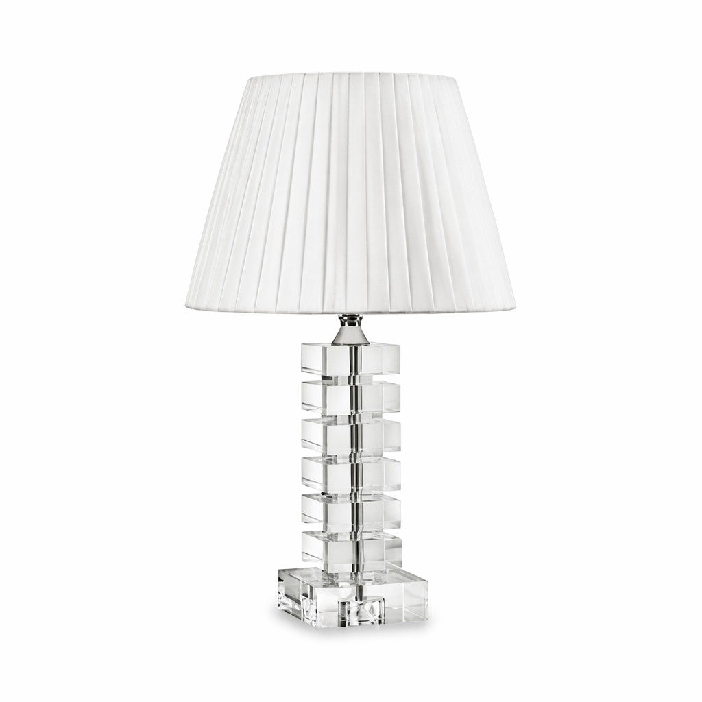fade fade lampada in cristallo panarea h 57 cm lampada da tavolo elegante design classico ean 8016175524793