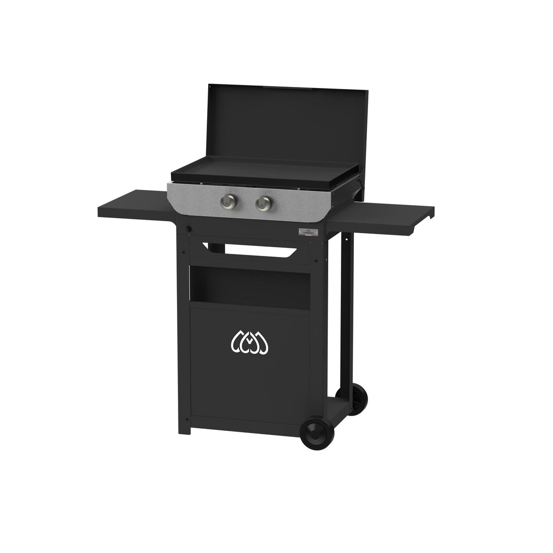 le marquier le marquier plancha a gas original 260 duo con carrello coperchio e ripiani edition completa ean 3339380176959