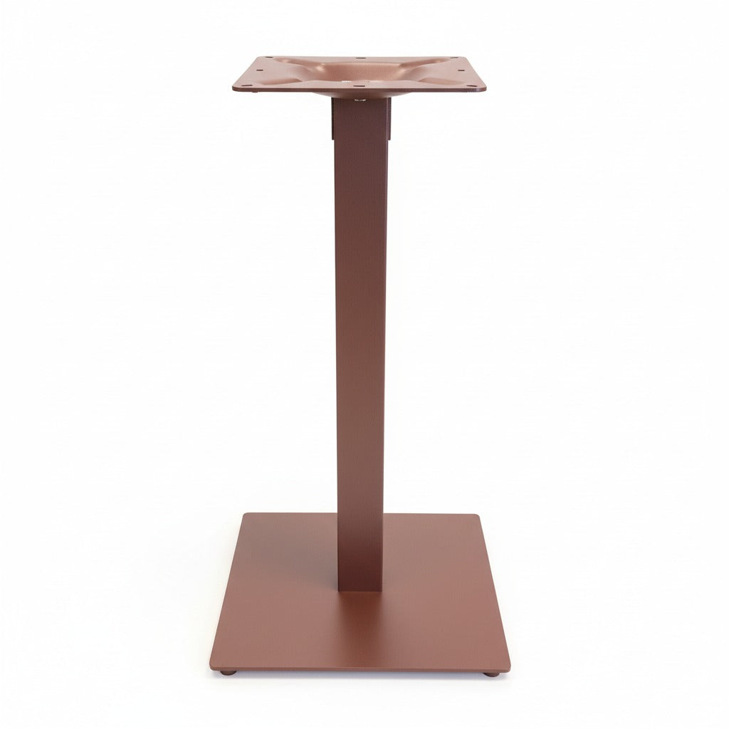 moia greenwood moia greenwood basamento a piastra piatta acciaio verniciato marrone