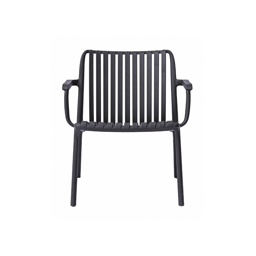 moia greenwood moia greenwood poltrona balcony set valencia resina antracite poltrona outdoor impilabile in polipropilene resistente uv ean 8013054838101