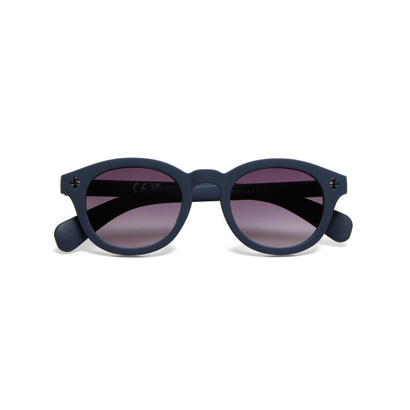 okkia okkia occhiale da sole premontato mod milano soft touch midnight lenti black ean 8056211375651
