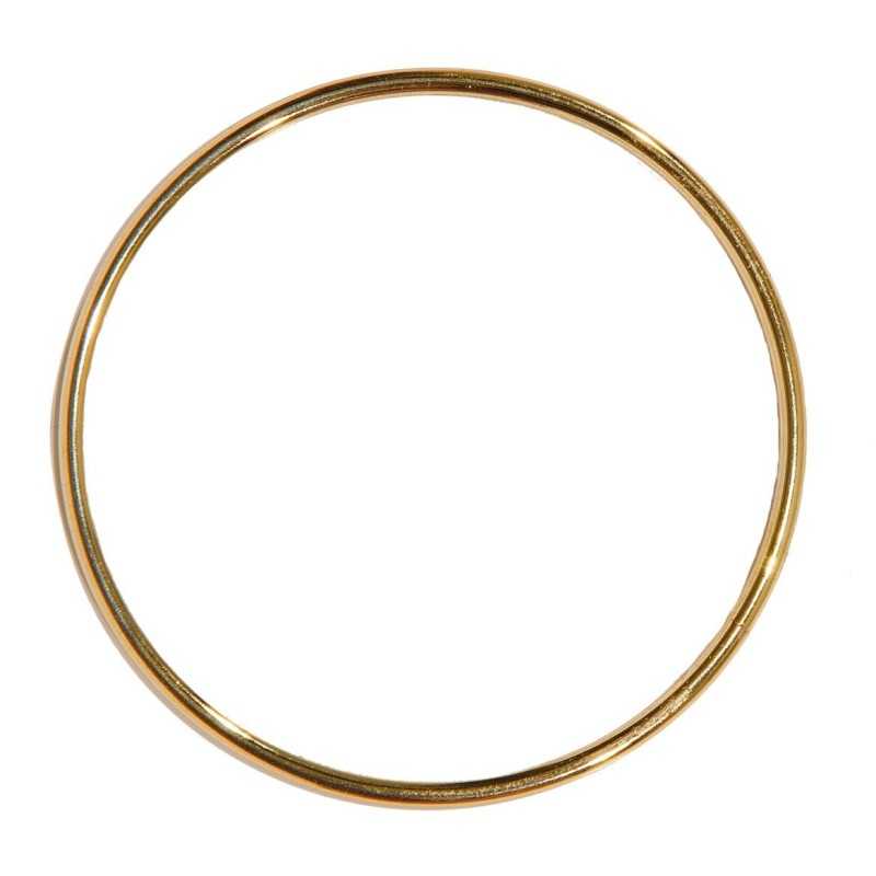 piovaccari piovaccari metal ring d 65 mm h 28 mm light gold 12 pz ean 8056666078213