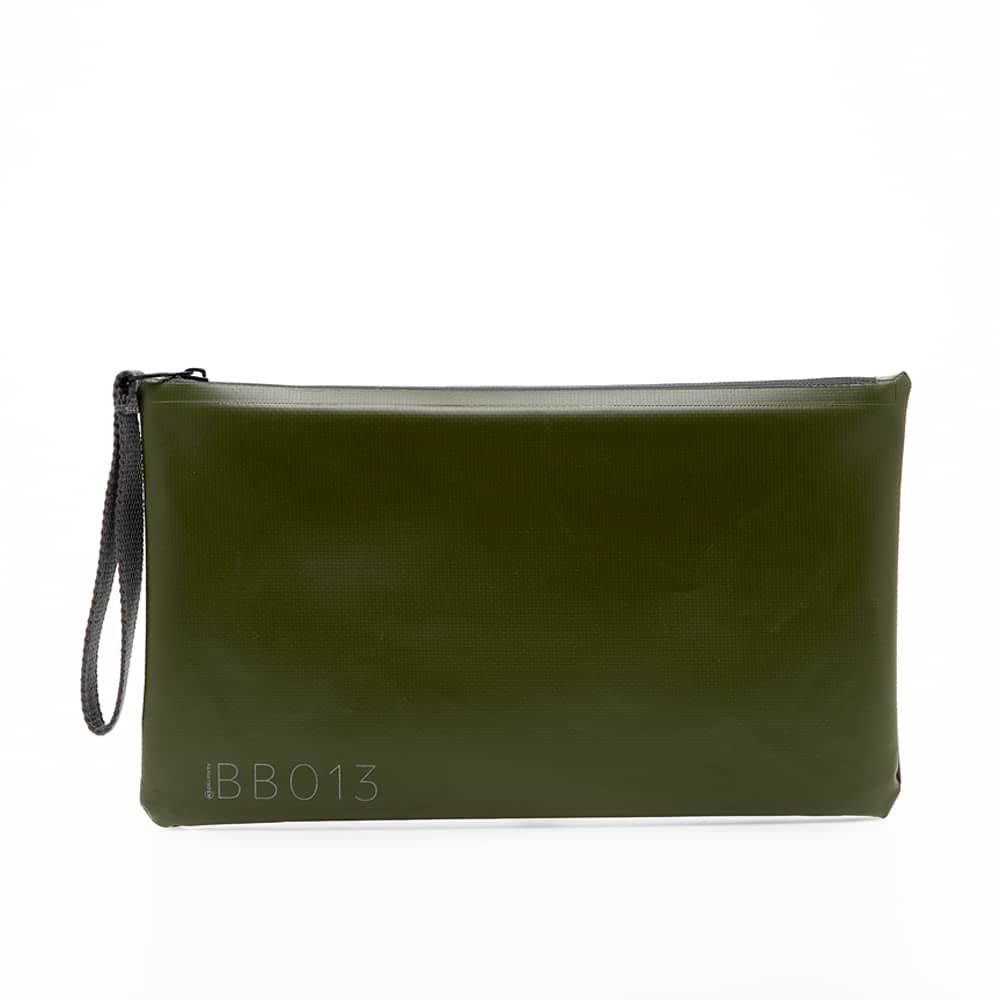 piu forty 40 piu forty 40 baybag maxi pochette waterproof tarpaulin 500d verde kale no cuciture ean 8052862289569