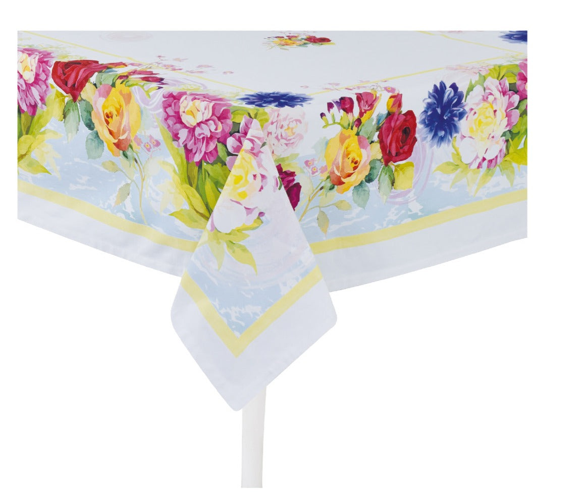 preziosa home preziosa home tovaglia raso 140 x 240 cm con stampa digitale fiori ass poliestere 1 pz ean 8050264164644