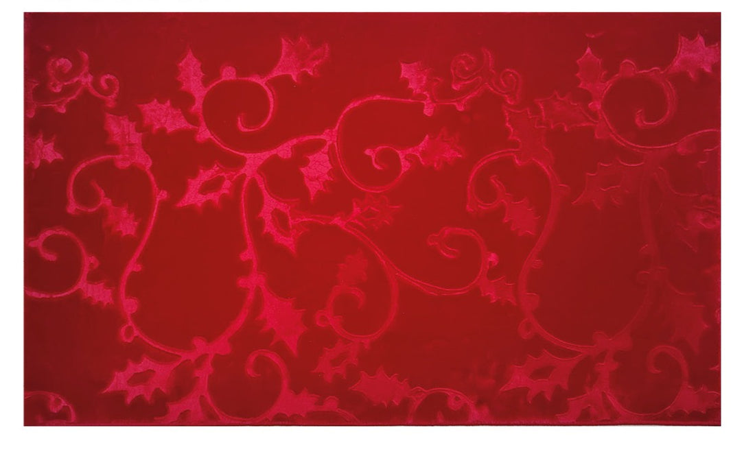 preziosa home regalo italiano tappetto velluto scolpito antiscivolo 50 x 80 cm ass rosso verde grigio 1 pz ean 8050264187971