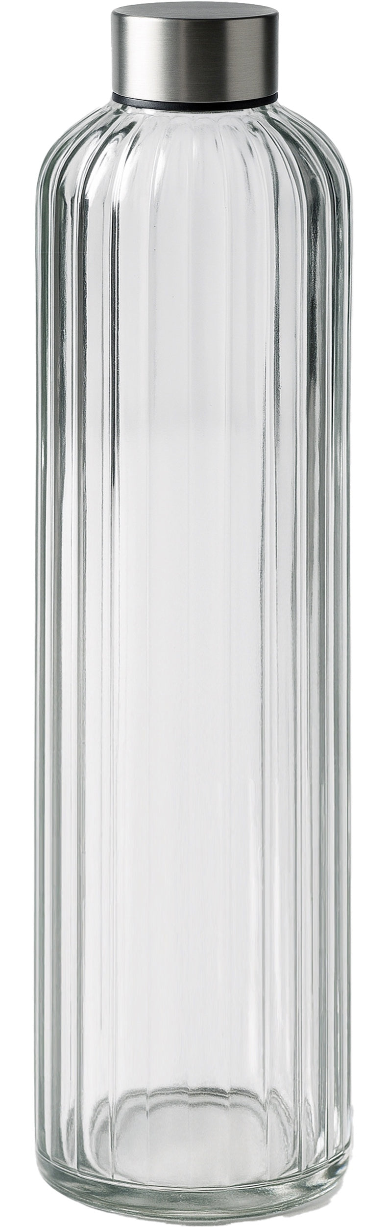 regalo italiano regalo italiano bottiglia boros d 8 cm h 27 cm 1 lt vetro trasparente ean 8057586188112