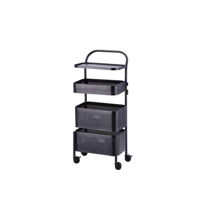 regalo italiano regalo italiano carrello 1 ripiano e 3 ceste ass acciaio 30 x 23 cm h 71 cm 1 pz ean 8057586190115