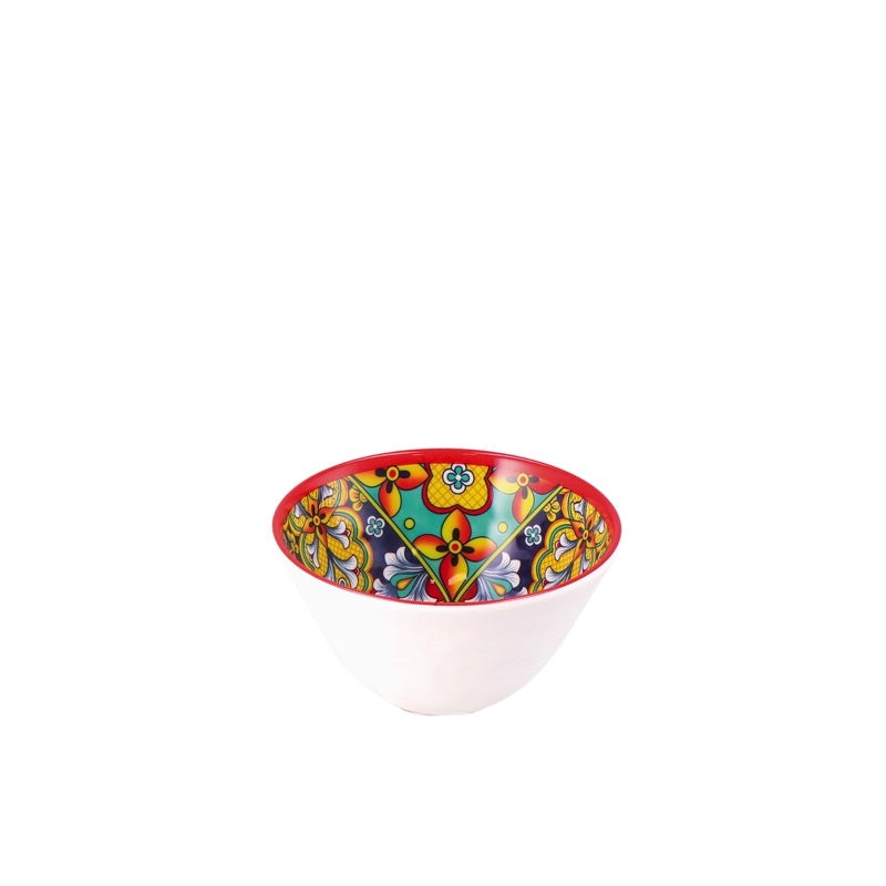 regalo italiano regalo italiano ciotola riano in melamina d 115 cm h 6 cm rosso blu ean 8057586160491