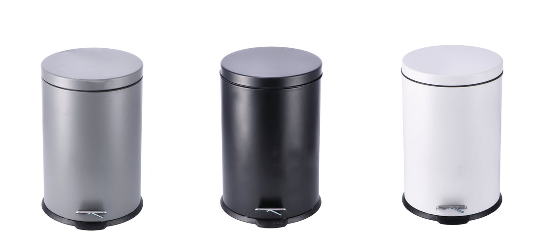regalo italiano regalo italiano pattumiera ass h 46 cm d 30 cm bianco nero grigio 1 pz ean 8057586033535