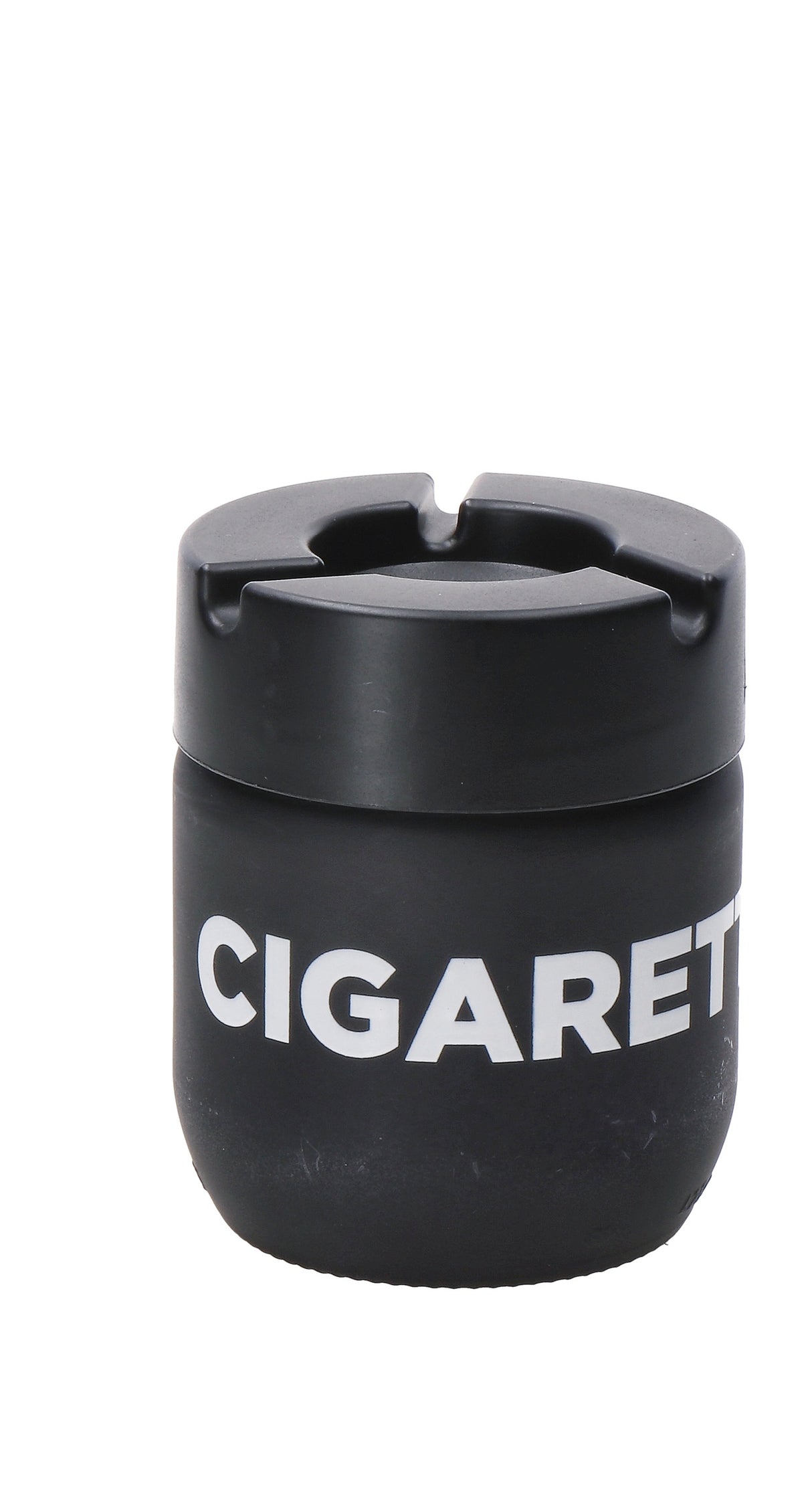 regalo italiano regalo italiano posacenere d 9 cm h 11 cm vetro plastica nero ean 8057586174382