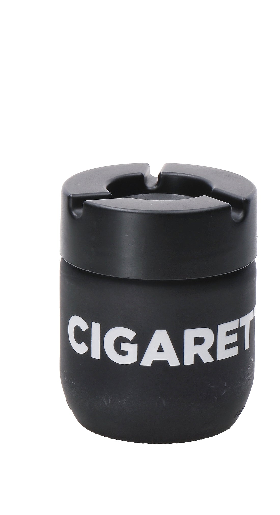 regalo italiano regalo italiano posacenere d 9 cm h 11 cm vetro plastica nero ean 8057586174382